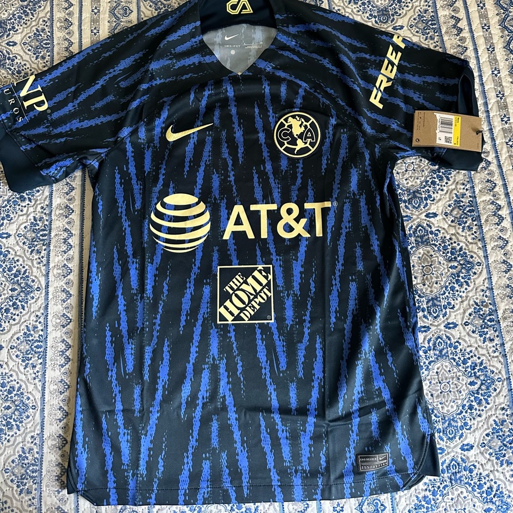 Club America Nike Away Jersey - Blue 22/23 *multiple Sizes Available*